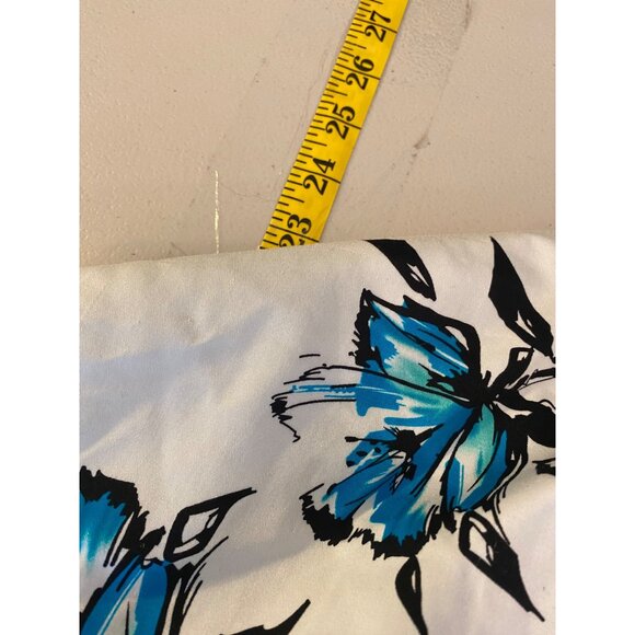 NWT Dressbarn Dress Floral Print Spaghetti Strap Fit & Flare Dress 8 Petite - Picture 11 of 12